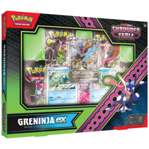 Collezione illustrazione speciale greninja ex segreto fiabesco