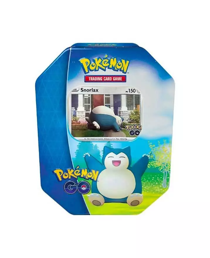 Tin da collezione snorlax pokemon go